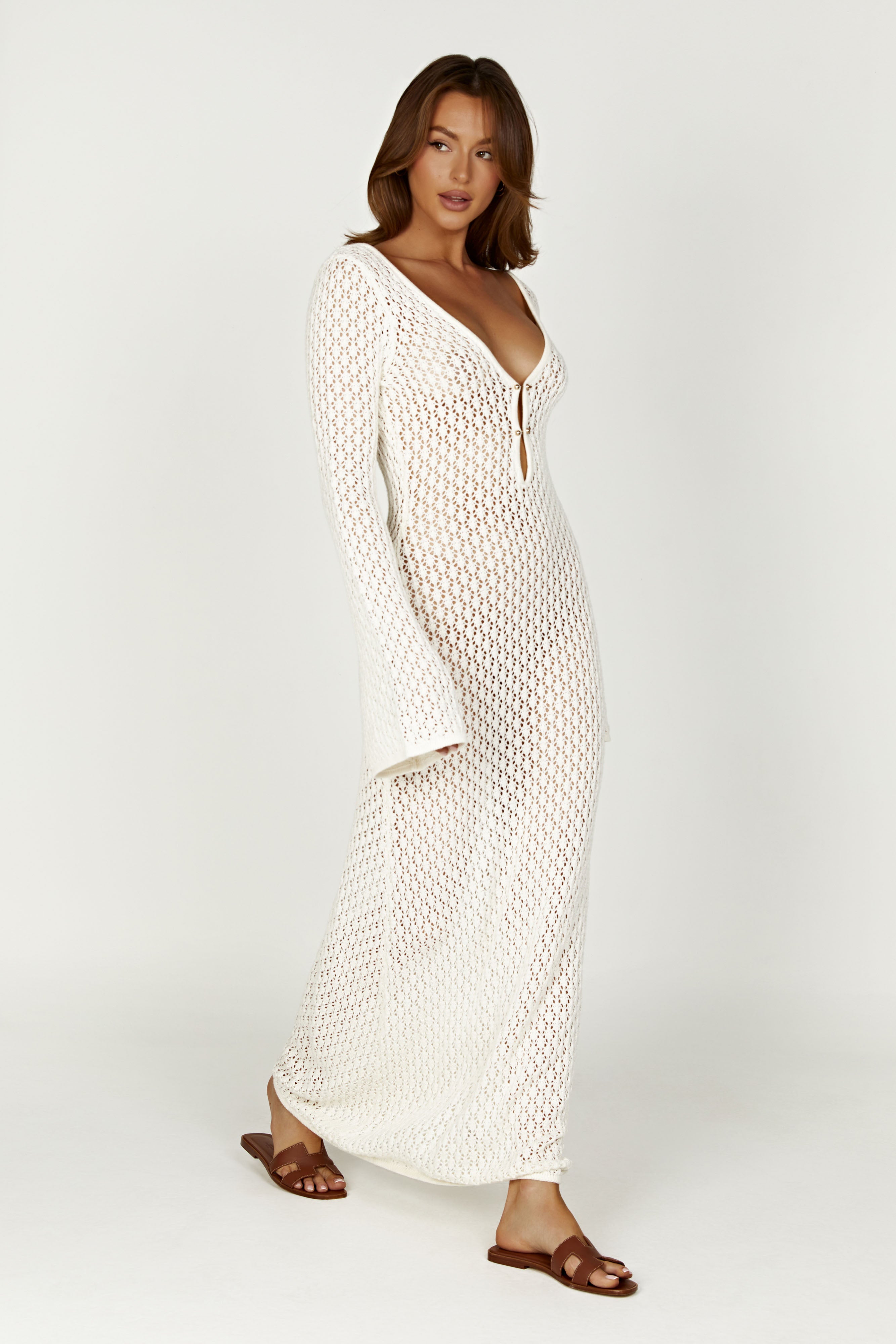 Kayleigh Crochet Beach Dress