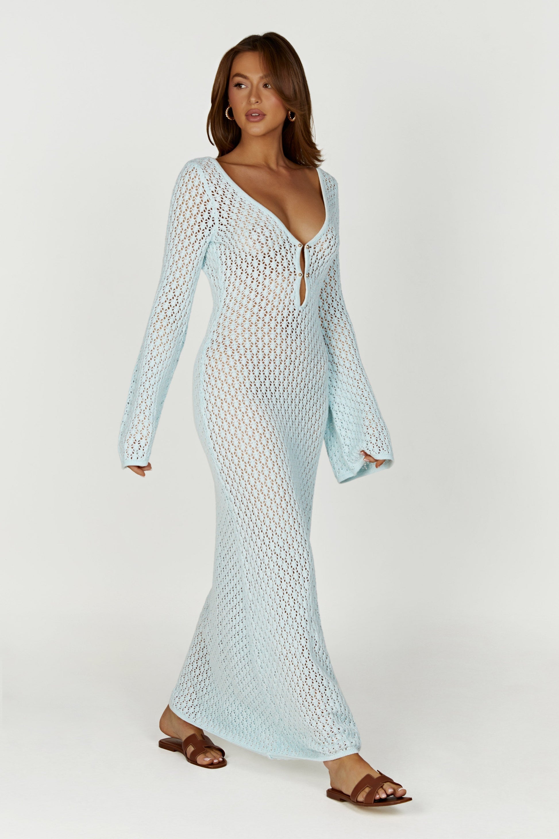 Kayleigh Crochet Beach Dress