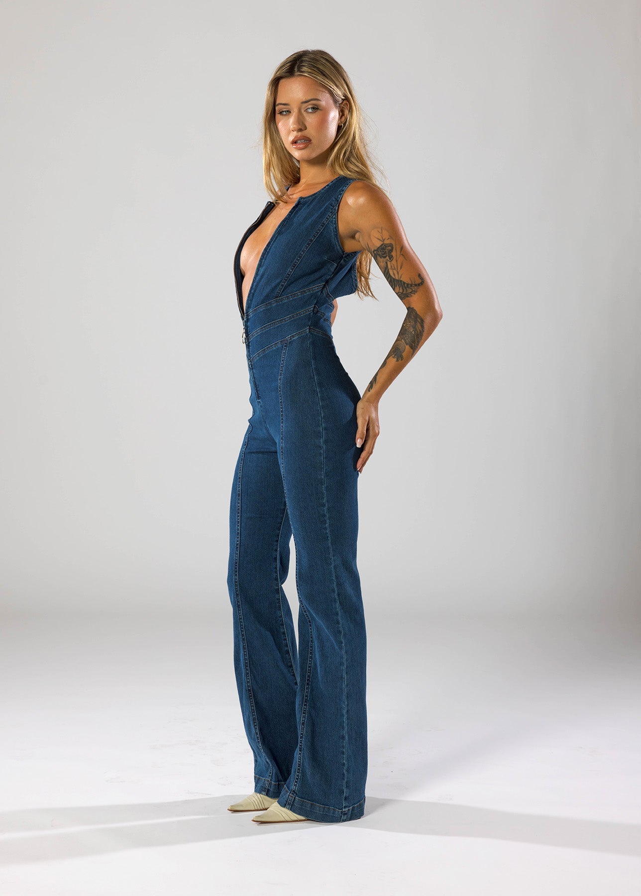 Hollywood Denim Jumpsuit