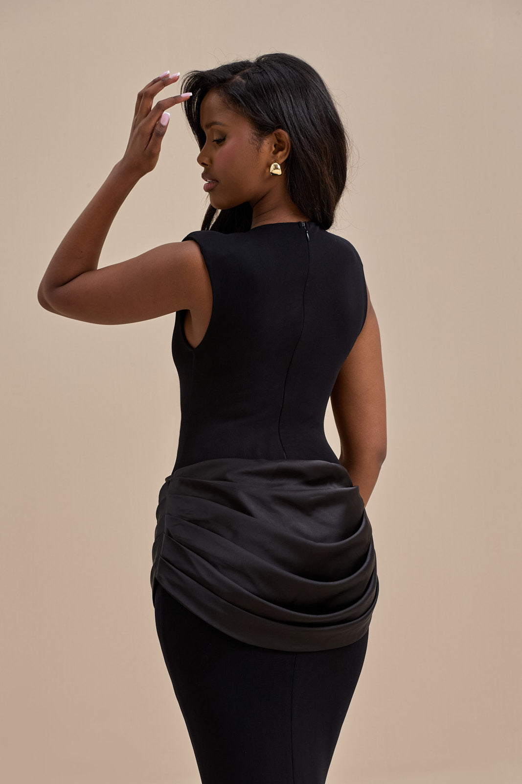 Eman | Satin Maxi Dress