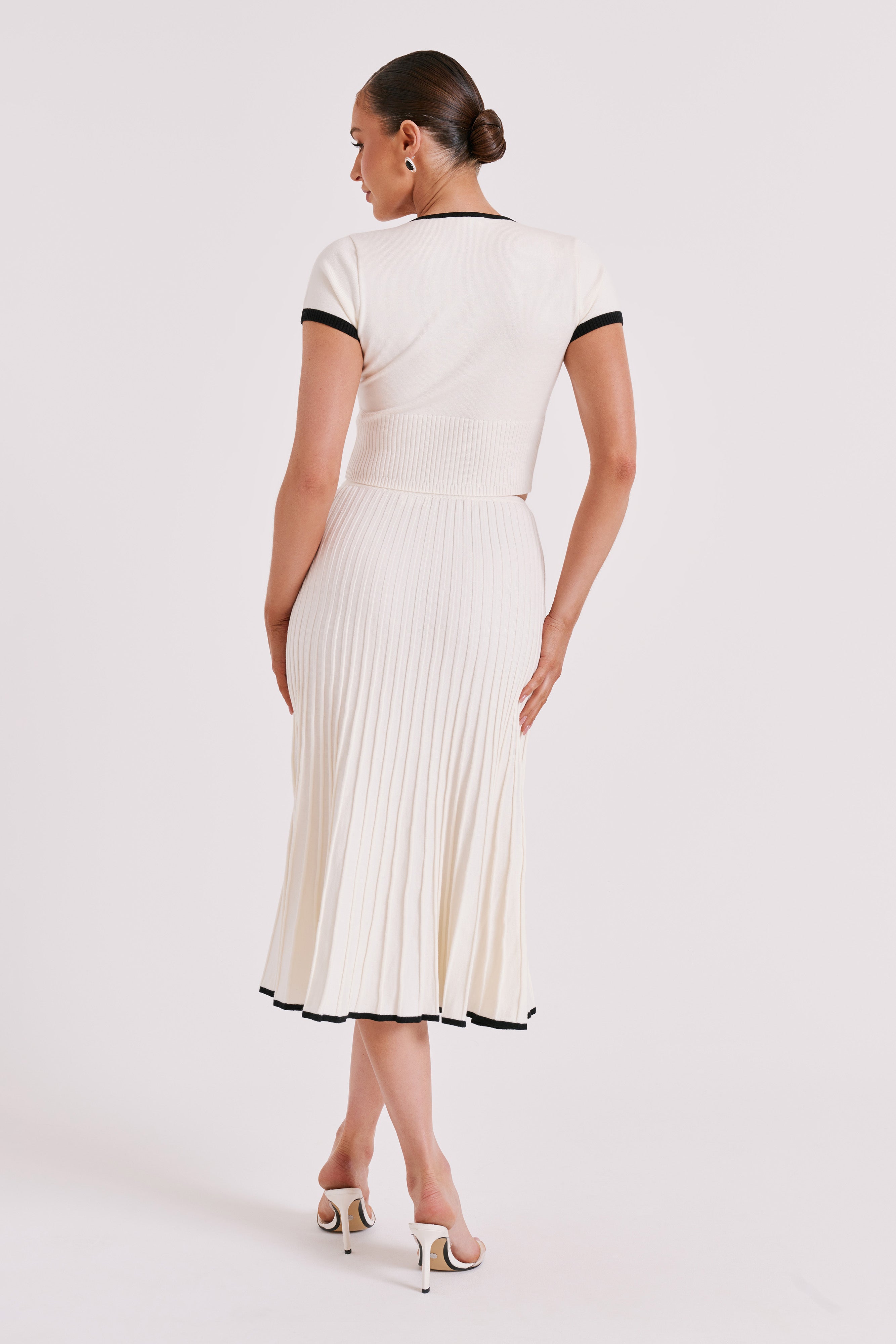 Jolene Contrast Knit Set