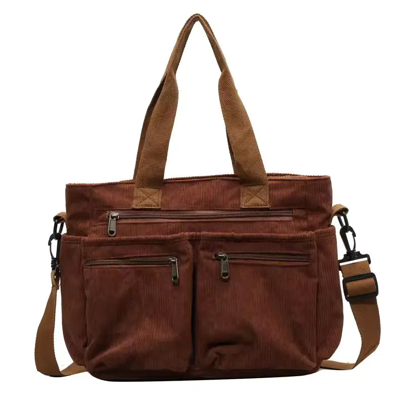 Corduroy Tote Bag
