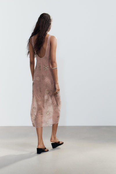 Artemis Sequin Midi Dress