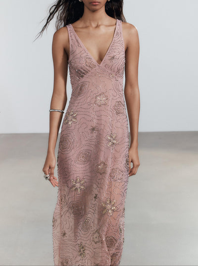 Artemis Sequin Midi Dress