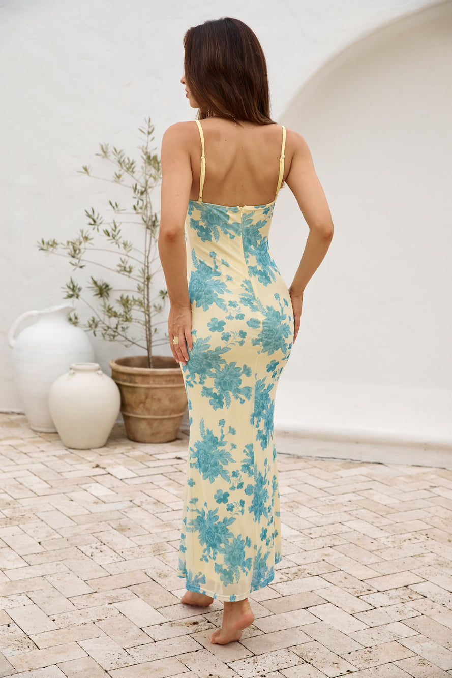 Petal Crush Maxi Dress