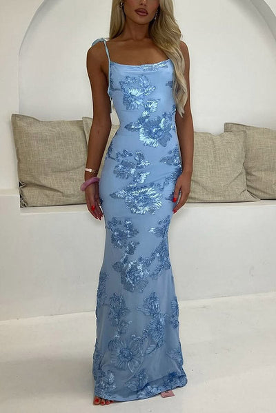 Lily Floral Maxi Dress