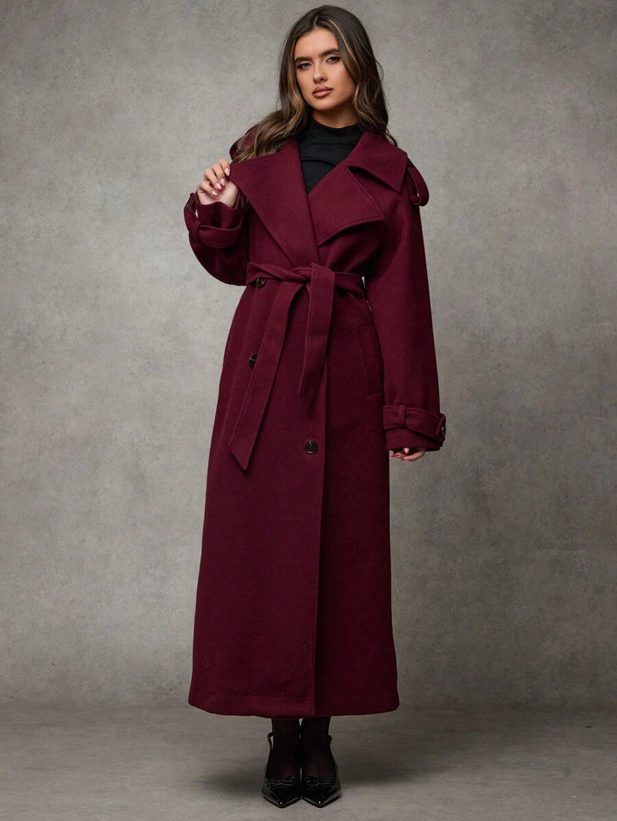 Montrose Burgundy Coat