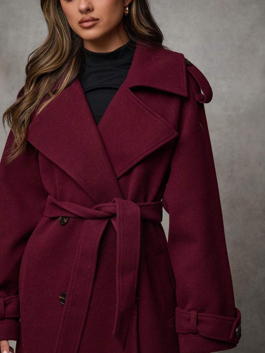 Montrose Burgundy Coat
