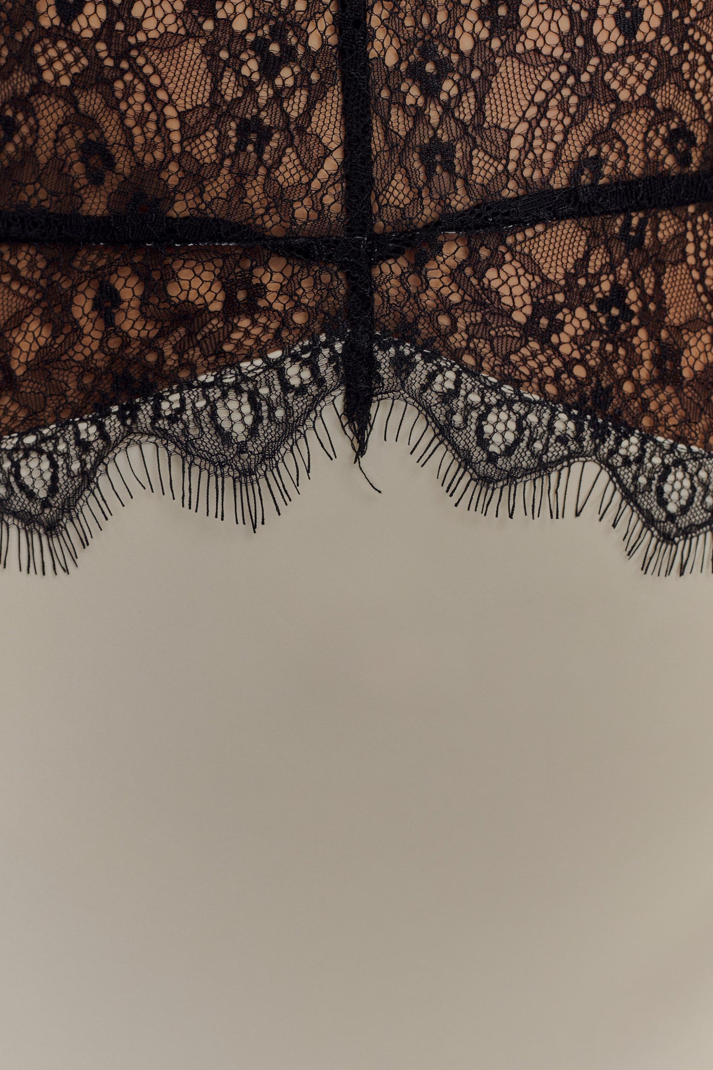 Lyanna Lace & Satin Maxi Dress