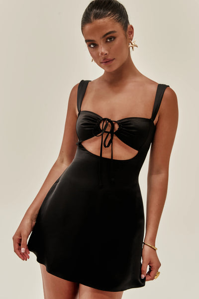 Alice Satin Mini Dress