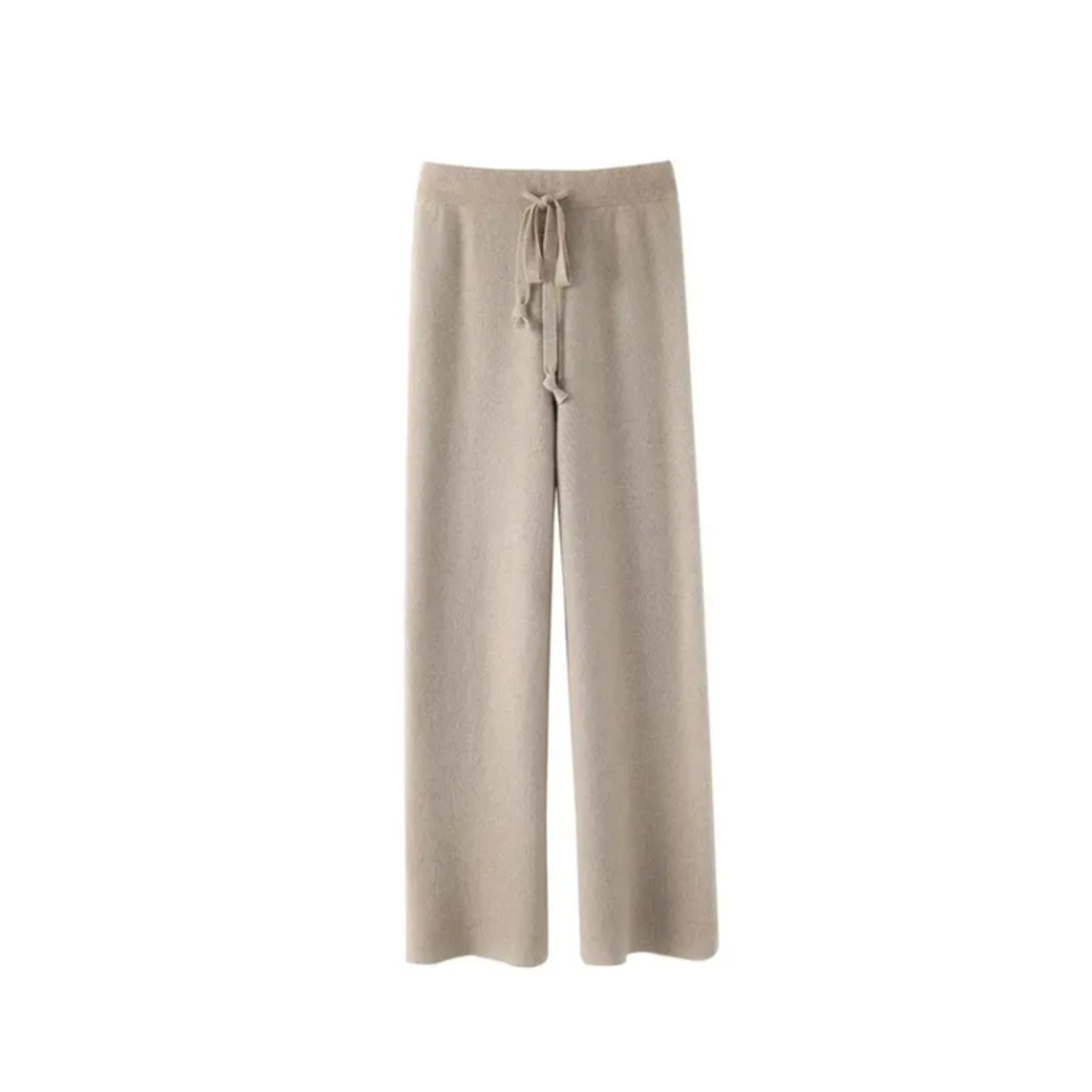 Wool-Knitted Trousers