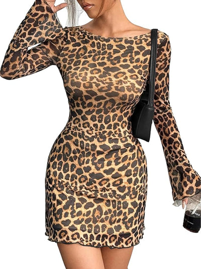 Leopard Mini Dress