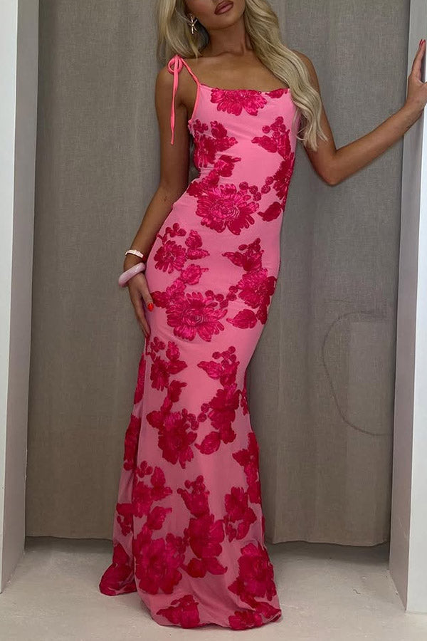 Lily Floral Maxi Dress