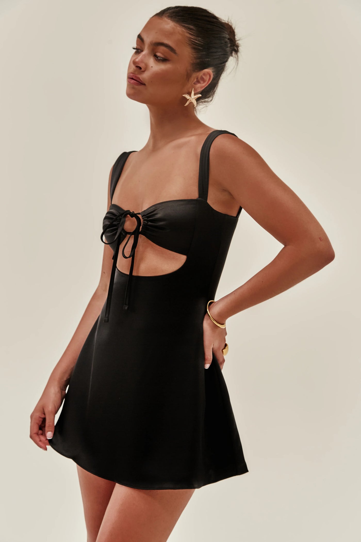 Alice Satin Mini Dress