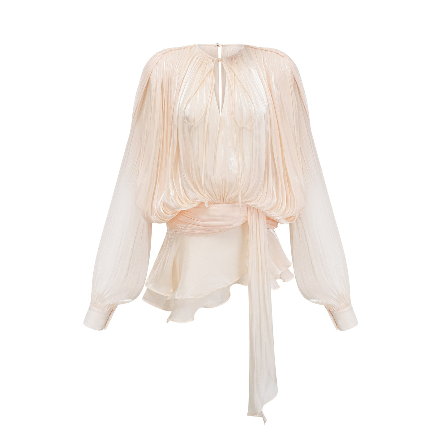 Rosie Pleated Ruffled Mini Dress
