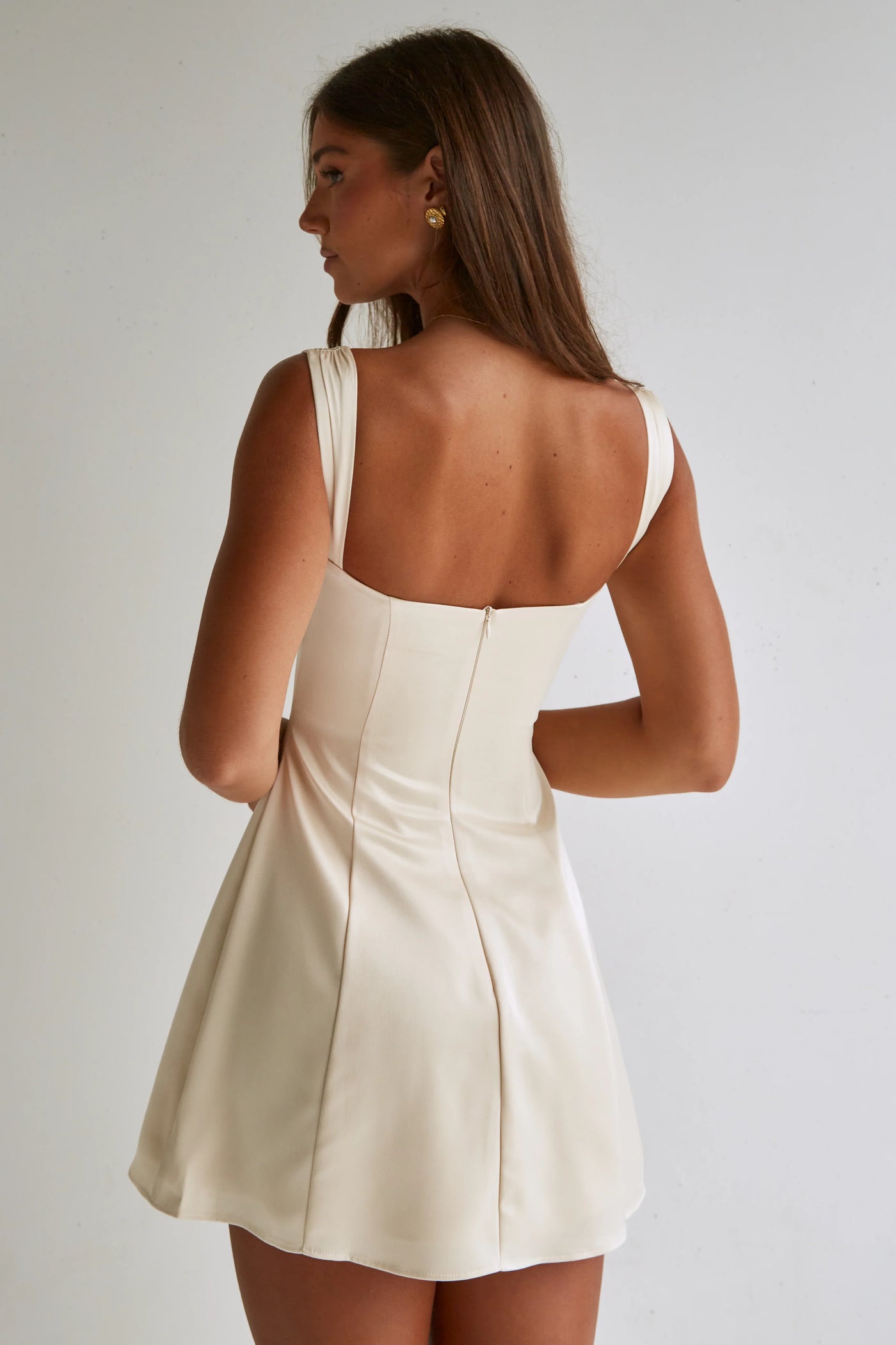 Alice Satin Mini Dress