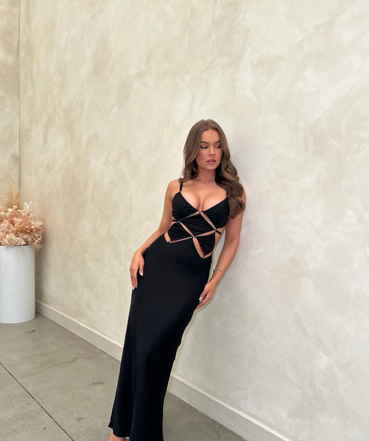 Diamond Days Strap Maxi Dress