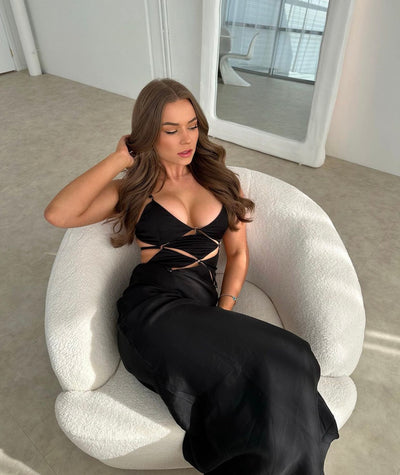 Diamond Days Strap Maxi Dress