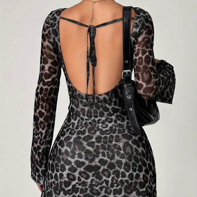 Leopard Mini Dress