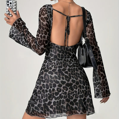 Leopard Mini Dress