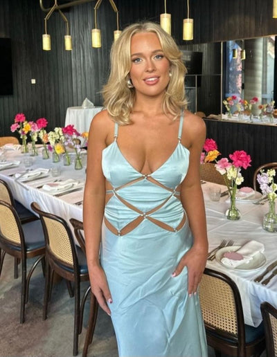 Diamond Days Strap Maxi Dress