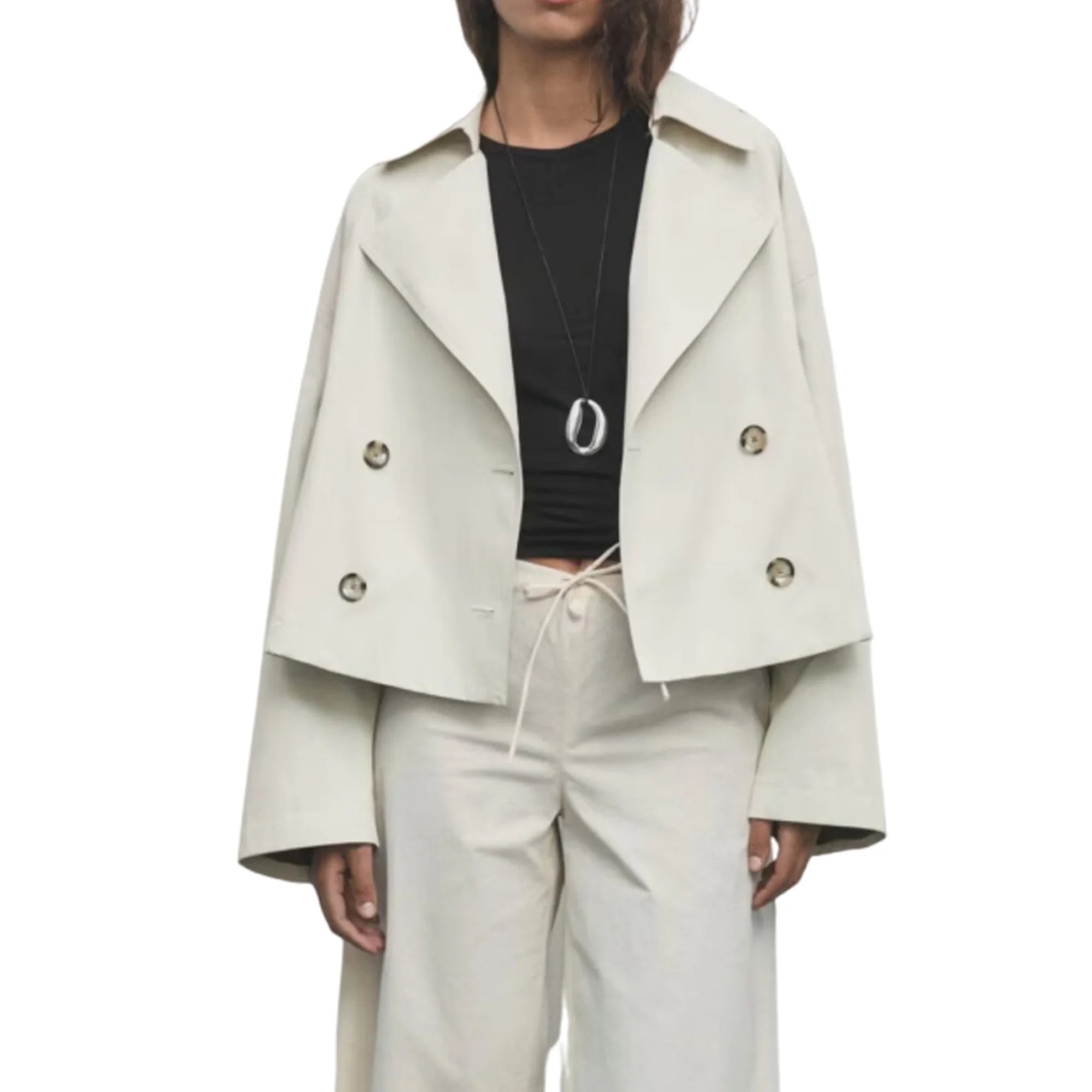 Double-Brested Trench Coat