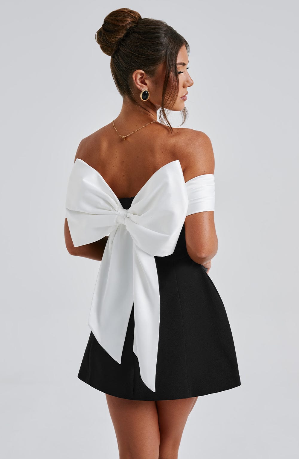 Sophie Bow-Back Mini Dress