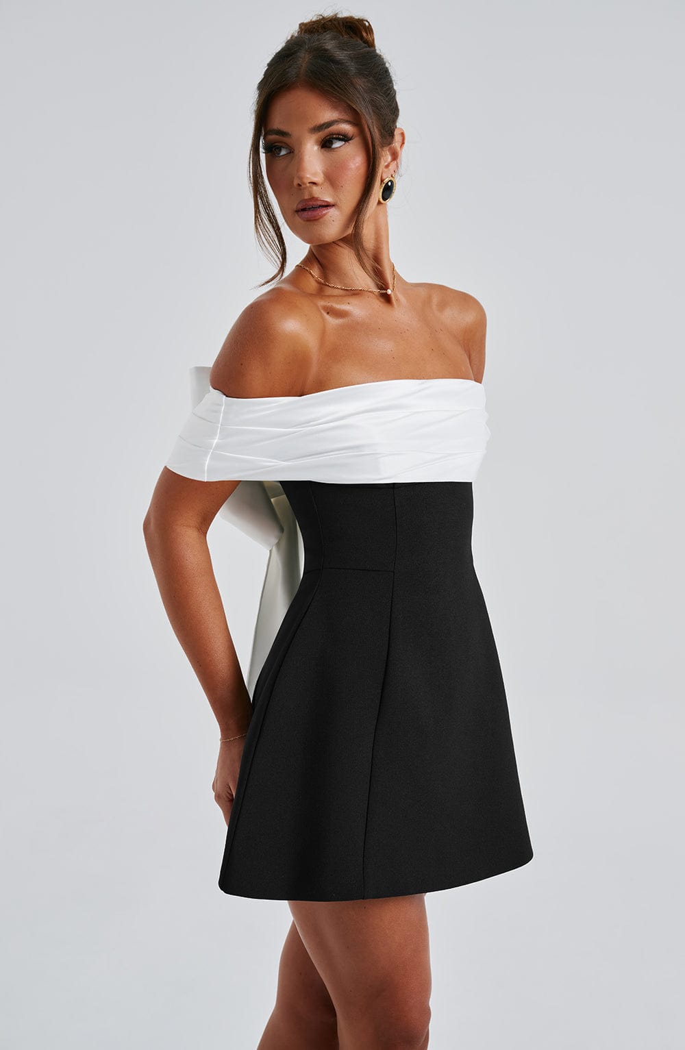 Sophie Bow-Back Mini Dress