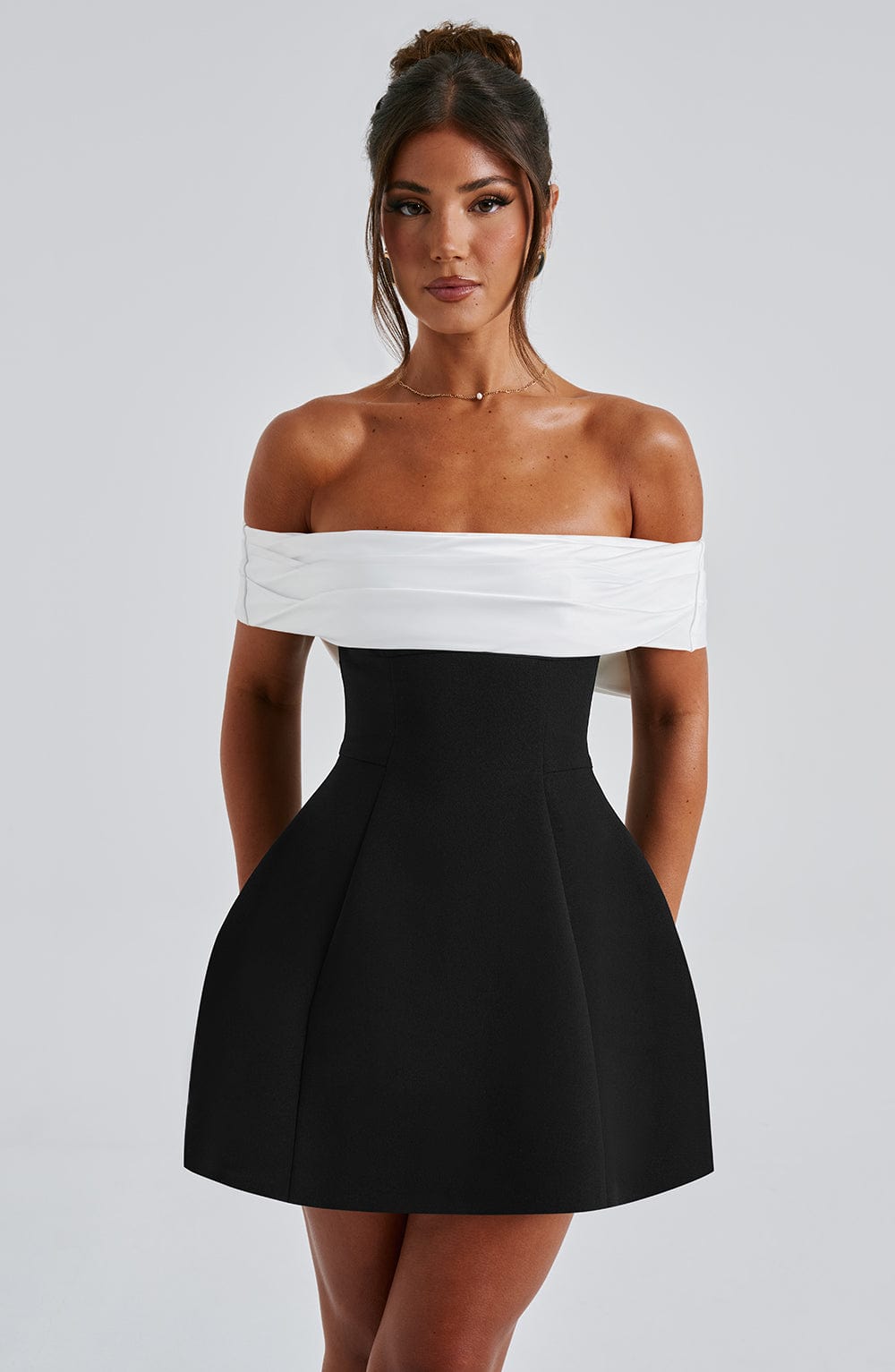 Sophie Bow-Back Mini Dress